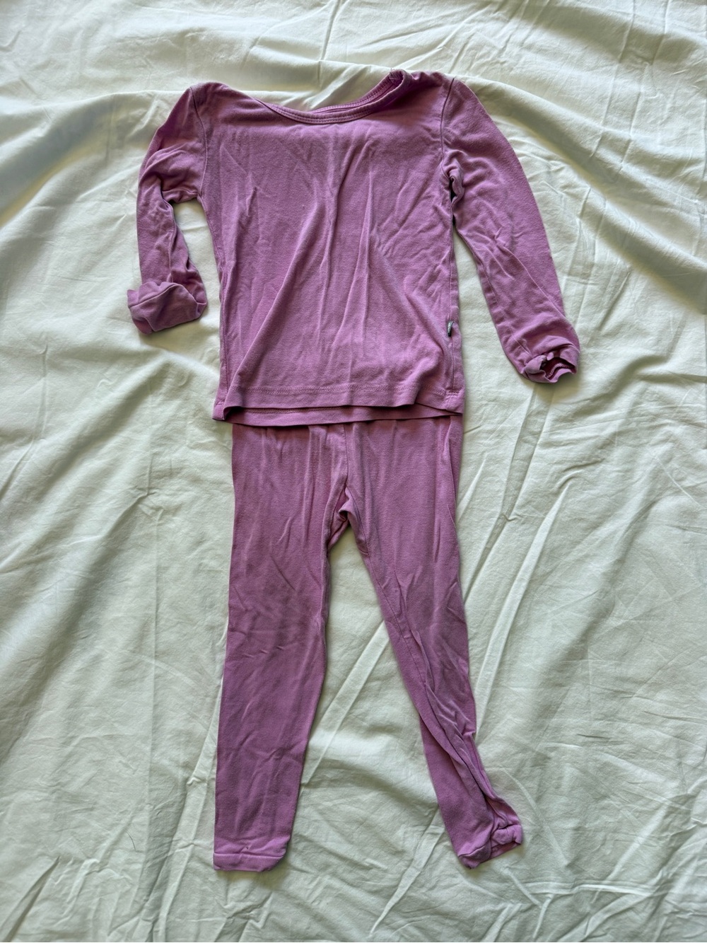 Kyte baby purple 18-24 months pajama set